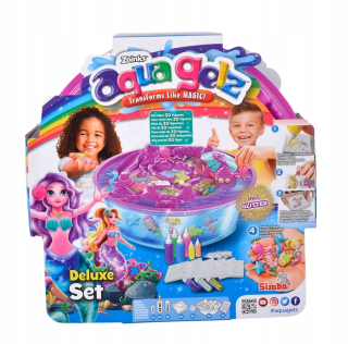 Kreatívna súprava Aqua Gelz Large Magical Mermaids 6 gélov + príslušenstvo
